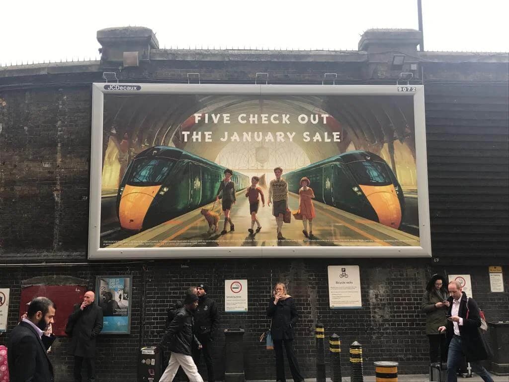 Billboard assembly for multi-national corporation by CVB Technical Solutions