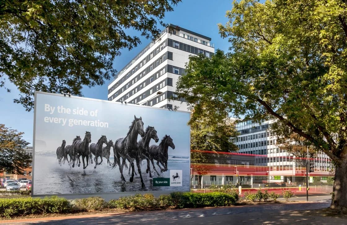 All-metal maintenance-free billboards manufactured by CVB Technical Solutions UK